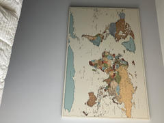 Trip Map Push Pin World Map - Colorful (Detailed) Review