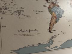 Trip Map Push Pin World Map - Colorful (Detailed) Review