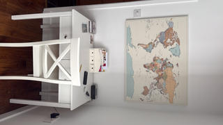 Trip Map Push Pin World Map - Colorful (Detailed) Review