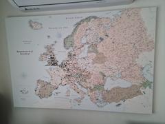 Trip Map Europe Push Pin Map – Retro (Detailed) Review