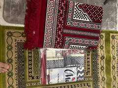 Modefa Velvet Islamic Prayer Rug Thick Kilim Style Mihrab - Red Review