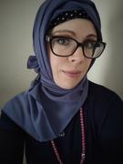 Modefa Medine Ipek Chiffon Square Hijab - Purple Review