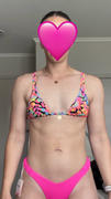 Kulani Kinis Twin Strap Bralette Bikini Top - Disco Doll Review