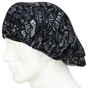 SurgicalCaps.com Bouffant Scrub Hat Chalkboard Happy Review