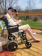 Senior.com Nova Medical Heavy Duty Bariatric Transport Folding Chairs - Extra Wide 22 Seat Review