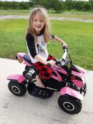Rosso Motors Kids Toys Rosso Motors Off Road Motocross ATV Helmets For Kids in Pink DOT Approved Review