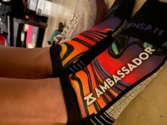 Zensah 2024 Rainbow Swirls Ambassador Running Socks (No Show) Review