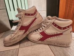 Racoon Lab Diadora Game L High con Borchie (Borchiate) - Rosse Review