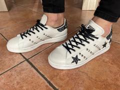 Racoon Lab Adidas Stan Smith con Glitter Nero a Stelle Review