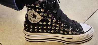 Racoon Lab Converse All Star Alte Platform con Gioielli - Nere Review