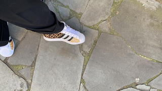 Racoon Lab Adidas Superstar Leopardate e Glitter Oro Review