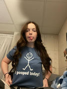 Uranus Fudge Factory & General Store I Pooped Today T-shirt Review