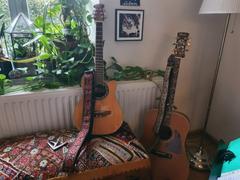 Steyner Straps Retro Gitarrengurt Hippie Love (schwarz-silber) Review