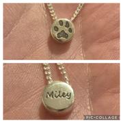 Hand on Heart Jewellery  Family Necklace, One Pawprint Charm Review