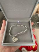 Hand on Heart Jewellery  Pawprint Silver Charm Bracelet, One Charm Review