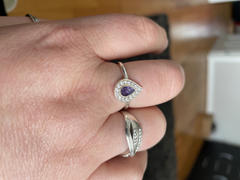 Hand on Heart Jewellery  Memorial Ashes Teardrop Sparkle Ring Review