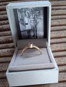Hand on Heart Jewellery  Women's Gold Cremation Ashes Bezel Ring Review