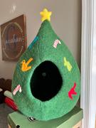 Meowingtons  Limited Edition Christmas Tree Cat Cave Review