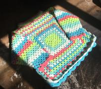 Oz Yarn Porta Craft Stripes acrylic yarn 8ply 100g Review