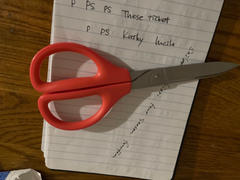 Bunbougu.com.au Kokuyo Saxa Scissors - Red Review