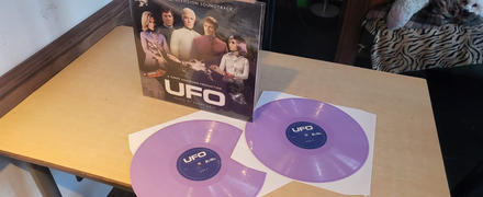 The Gerry Anderson Store UFO: Original TV Soundtrack: Limited Edition Coloured Vinyl (LP) Review