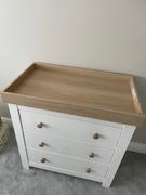 CuddleCo Luna 2 Piece Nursery Furniture Set - White & Oak Review
