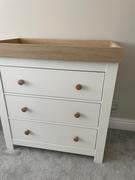 CuddleCo Luna 2 Piece Nursery Furniture Set - White & Oak Review