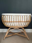 CuddleCo Aria Rattan Crib - Natural Review