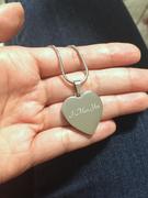 WonderSpark Collier cœur commémoratif<br/>  avec Photo personnalisée Review