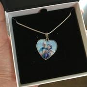 WonderSpark Collier cœur commémoratif<br/>  avec Photo personnalisée Review