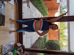 Yoga Democracy Capri Legging - Retro Rainbow Review