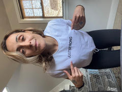 Just Strong Everyday Drawstring Tee - Ivory White Review