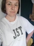 Just Strong Training Club Oversized Tee - Off White Review