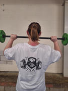 Just Strong Motion Boyfriend Graphic Club Tee - White Review