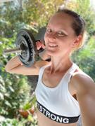 Just Strong Motion Light Support Bra - White Review