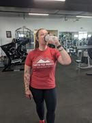Earth Fed Muscle Heather Red Logo Tee Review