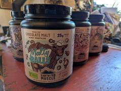 Earth Fed Muscle SEASONAL FLAVOR: Malty Balls Chocolate Malt Grass Fed Whey Protein Review