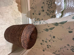 Kalinko Strand Rattan Bathroom Bin Review