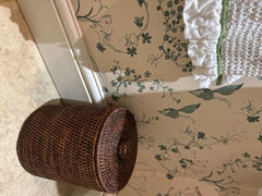 Kalinko Strand Rattan Bathroom Bin Review