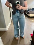 Los Angeles Apparel RDNW09 - High Waisted Wide Leg Denim Jean Review