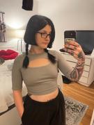 Los Angeles Apparel 83071GD - Cut Out Crop Top Review