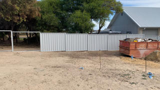 OUTBACK FENCING Colorbond Fencing Panel. STD Profile. 100% Australian Made (2.4m long) 3x Sheets, 2x Posts, 2x Rails, Screws Review