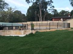 OUTBACK FENCING 3m Long Pool Fence Panel 1.2m high In Black Review