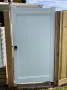 OUTBACK FENCING PVC Full Privacy Gate - 1000mm wide x 1850mm high - Fully assembled Review
