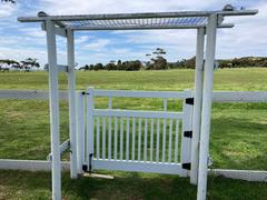 OUTBACK FENCING PVC Full Privacy Gate - 1000mm wide x 1850mm high - Fully assembled Review