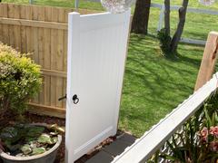 OUTBACK FENCING PVC Full Privacy Gate - 1000mm wide x 1850mm high - Fully assembled Review