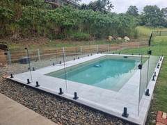 OUTBACK FENCING Frameless Glass Pool fencing Panels 12mm Thick, 1200mm high, Choose Your Glass Panel Width Review