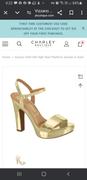 Charley Boutique Vizzano 6292-200 High Heel Platform Sandal in Gold Review