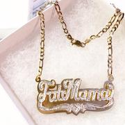 Initial Obsession Custom 3D Double Plated Name Necklace Review