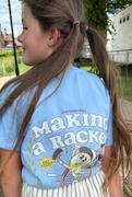 Marloweville Making a racket organic T-shirt (adults and kids) Review